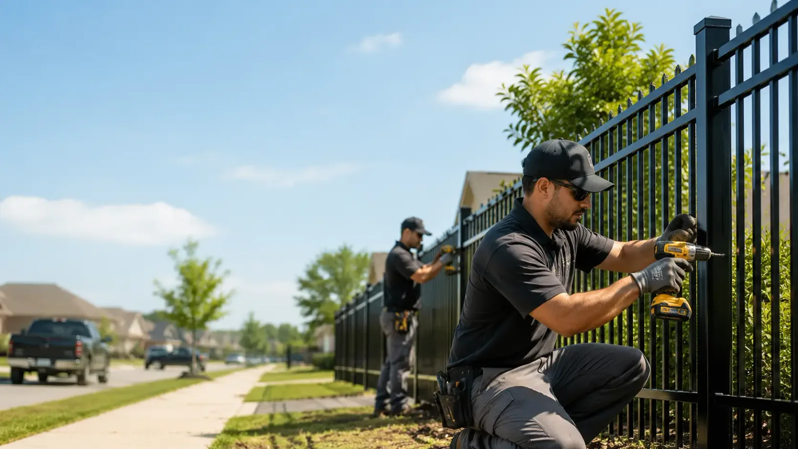 Metal Fence Installation in Wauconda, IL